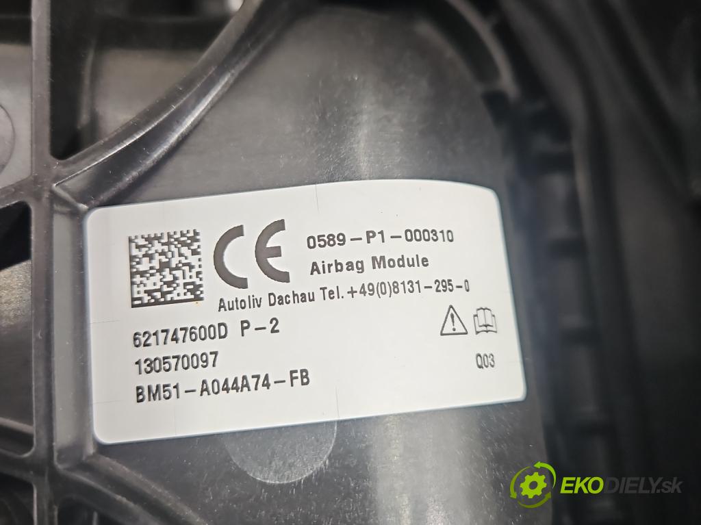 Ford Focus Mk3 2010-2018 1.6 tdci 105 HP manual 77 kW 1560 cm3 5- kokpit,pristrojová doska rozdeľovacia BM51-A044A74-FB