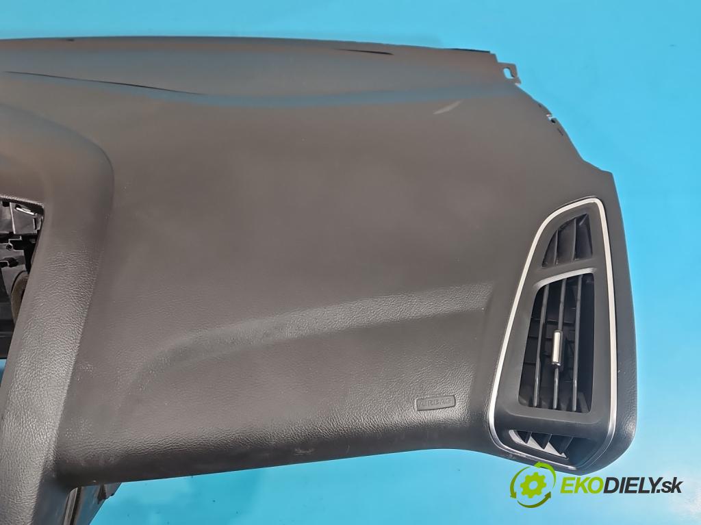 Ford Focus Mk3 2010-2018 1.6 tdci 105 HP manual 77 kW 1560 cm3 5- kokpit,pristrojová doska rozdeľovacia BM51-A044A74-FB