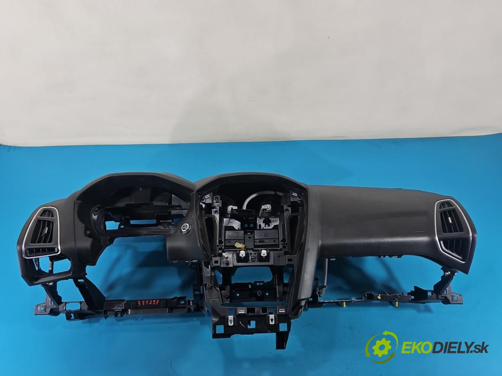 Ford Focus Mk3 2010-2018 1.6 tdci 105 HP manual 77 kW 1560 cm3 5- kokpit,pristrojová doska rozdeľovacia BM51-A044A74-FB