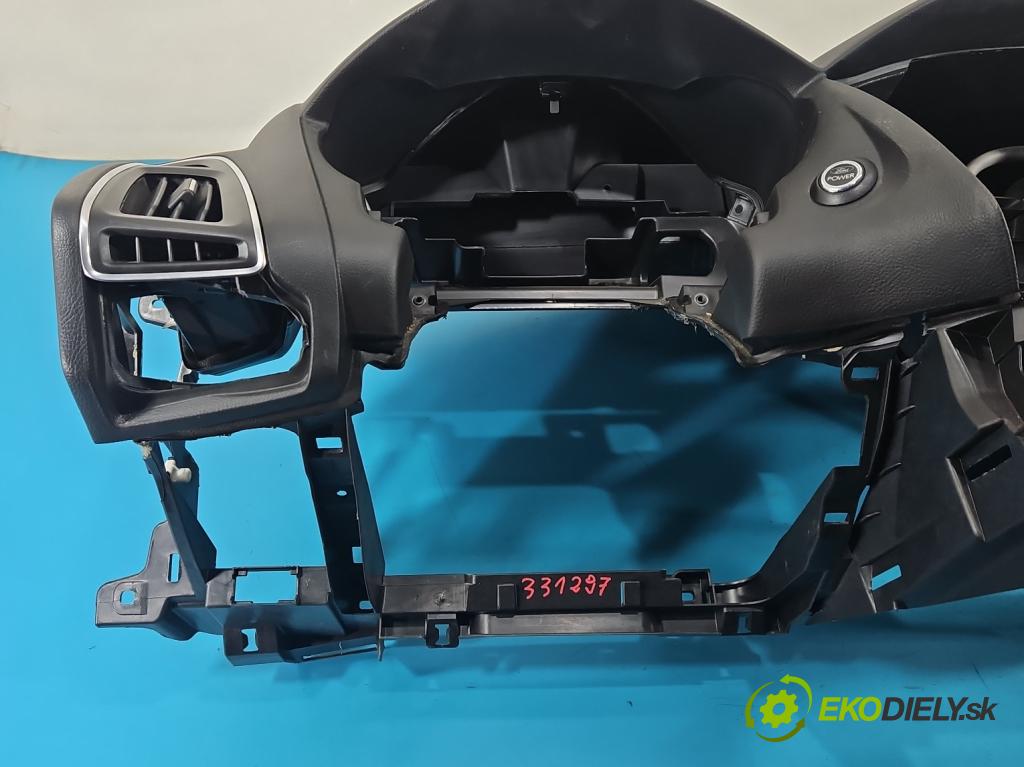 Ford Focus Mk3 2010-2018 1.6 tdci 105 HP manual 77 kW 1560 cm3 5- kokpit,pristrojová doska rozdeľovacia BM51-A044A74-FB