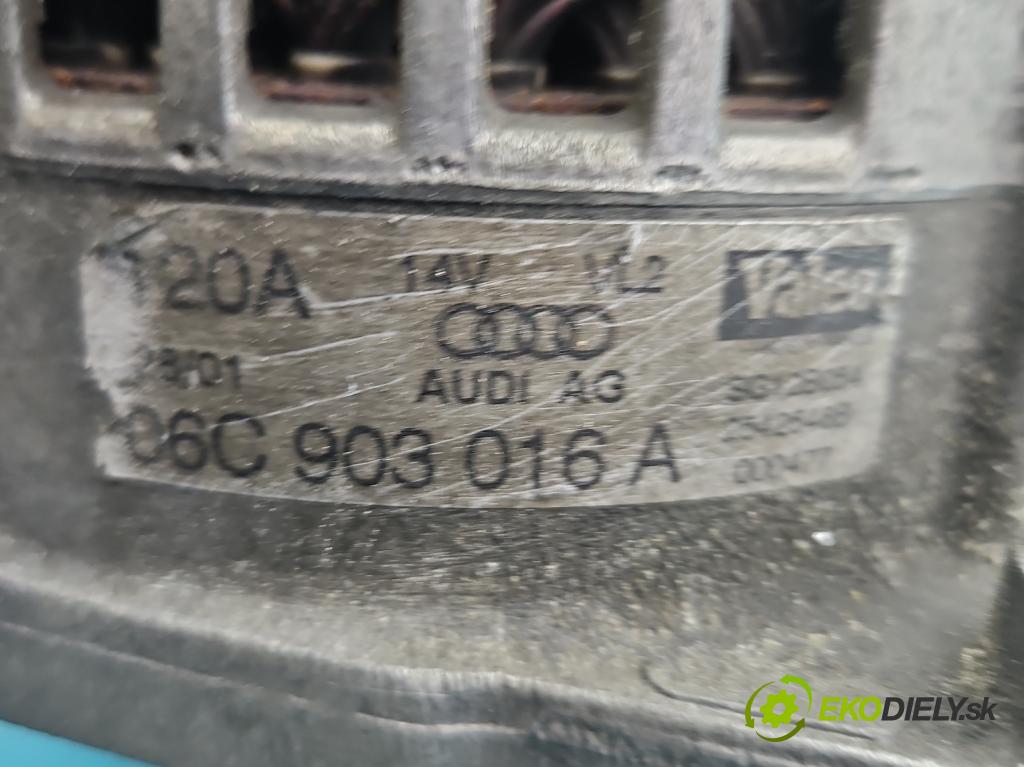 Audi A6 C5 1997-2004 2.4 V6 170 hp manual 125 kW 2393 cm3 4- Alternator 06C903016A (Alternátor)