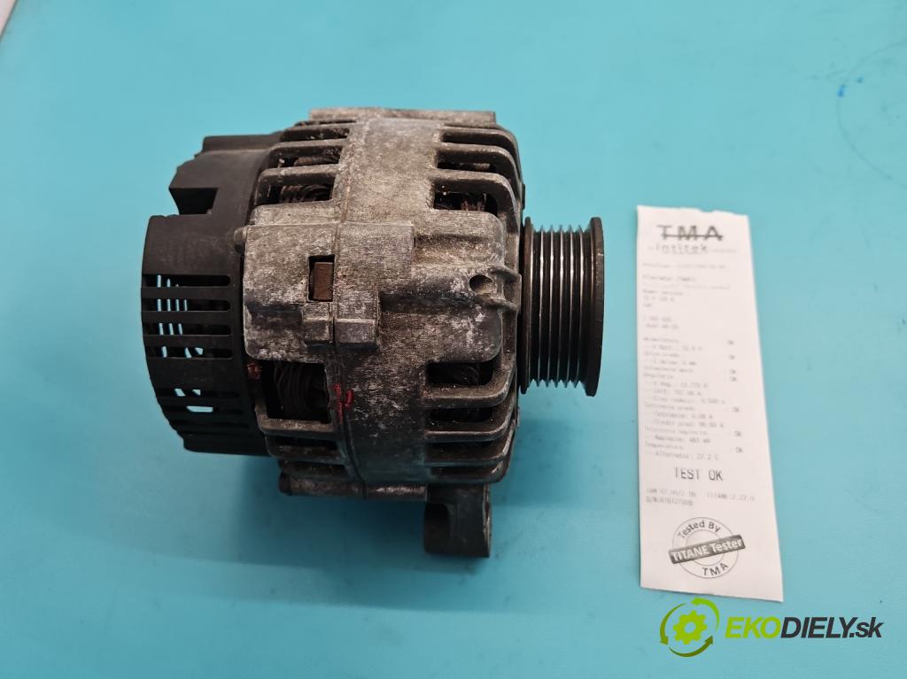 Audi A6 C5 1997-2004 2.4 V6 170 HP manual 125 kW 2393 cm3 4- Alternator 06C903016A (Alternátor)