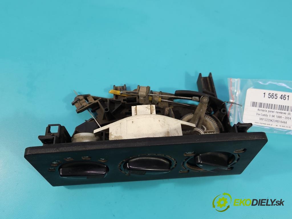 Vw Caddy II 9K 1996-2004 1.9 sdi 64 hp manual 47 kW 1896 cm3 5- palubní deska panel topení 1H0819045C