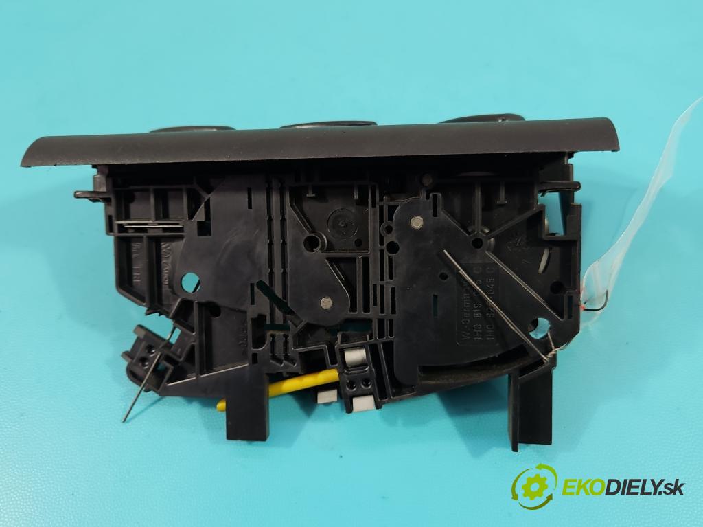 Vw Caddy II 9K 1996-2004 1.9 sdi 64 hp manual 47 kW 1896 cm3 5- palubní deska panel topení 1H0819045C