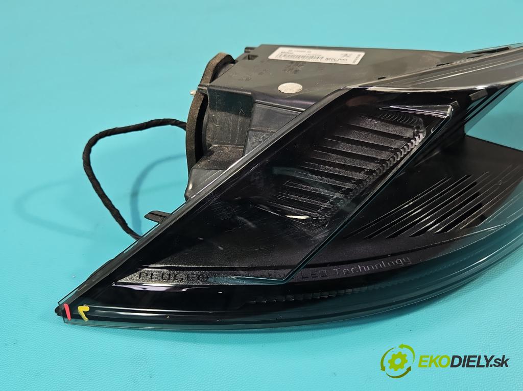 Peugeot 508 II 2018- 1.6 16V 181KM automatic 133 kW 1598 cm3 5- svetlo / reflektor zadné ľavé 9813508680 (Kľučka dverí ostatné)