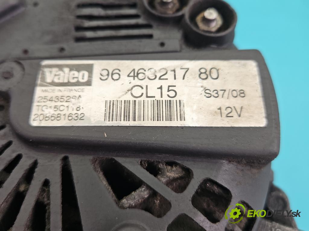 Peugeot Expert II 2006-2016 1.6 hdi 90 hp manual 66 kW 1560 cm3 5- Alternator 9646321780 (Alternátor)