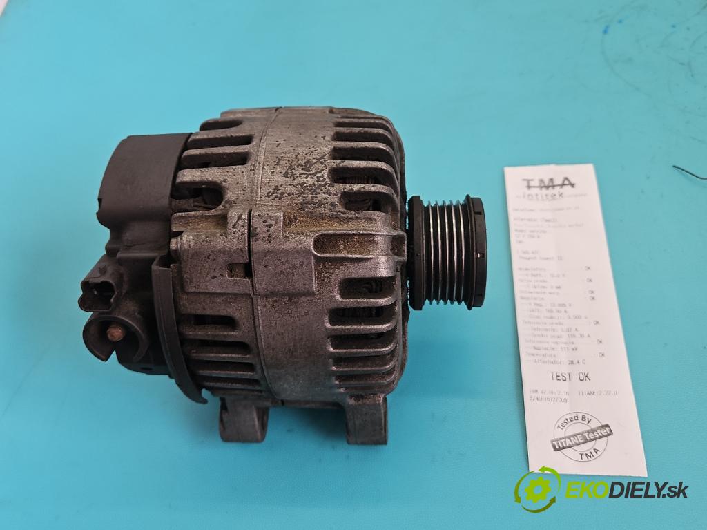 Peugeot Expert II 2006-2016 1.6 hdi 90 HP manual 66 kW 1560 cm3 5- Alternator 9646321780 (Alternátor)