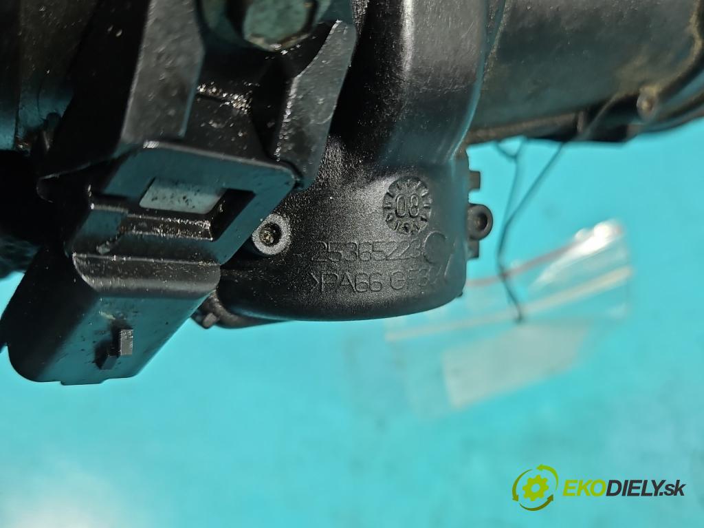 Peugeot Expert II 2006-2016 1.6 hdi 90 hp manual 66 kW 1560 cm3 5- škrticí klapka 25365222 (Škrticí klapka)