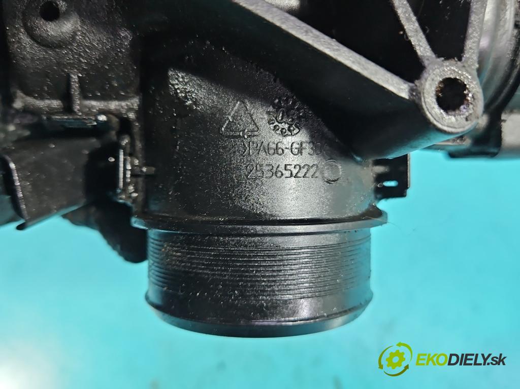 Peugeot Expert II 2006-2016 1.6 hdi 90 hp manual 66 kW 1560 cm3 5- škrticí klapka 25365222 (Škrticí klapka)