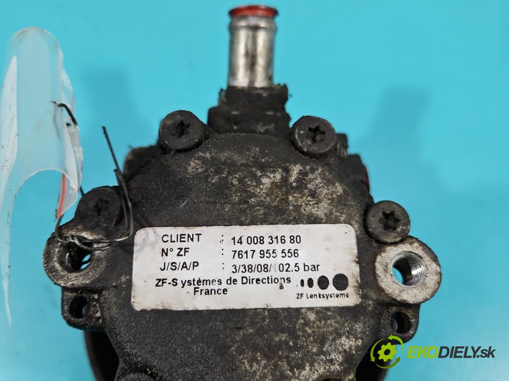 Peugeot Expert II 2006-2016 1.6 hdi 90 hp manual 66 kW 1560 cm3 5- čerpadlo posilovač 1400831680 (Servočerpadlo)