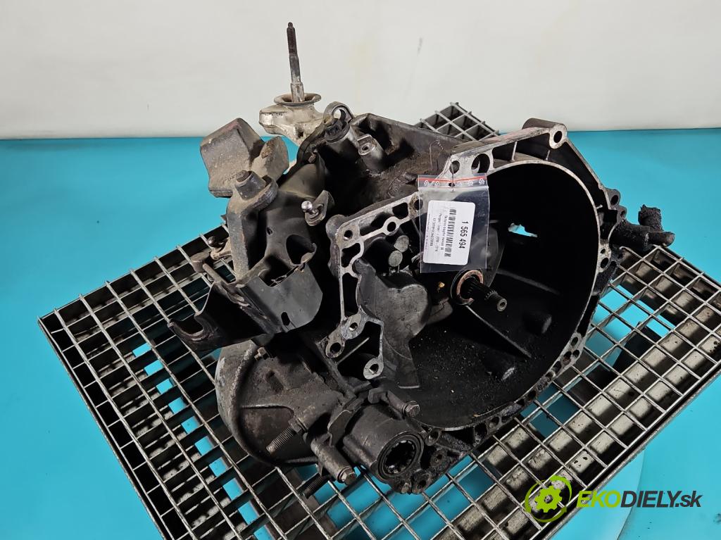 Peugeot Expert II 2006-2016 1.6 hdi 90 hp manual 66 kW 1560 cm3 5- převodovka stupňová manual 20DP35