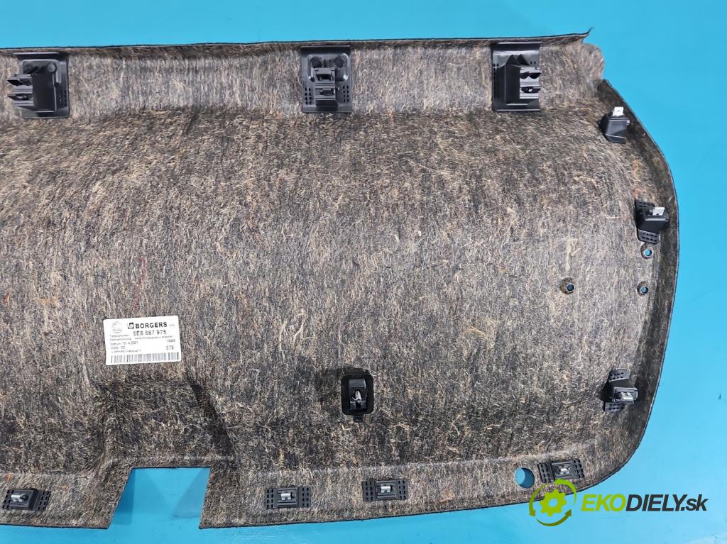 Skoda Octavia IV 2019- 2.0 TDI 116 hp manual 85 kW 1968 cm3 5- Tapacír: kufrových dveří 5E6867975