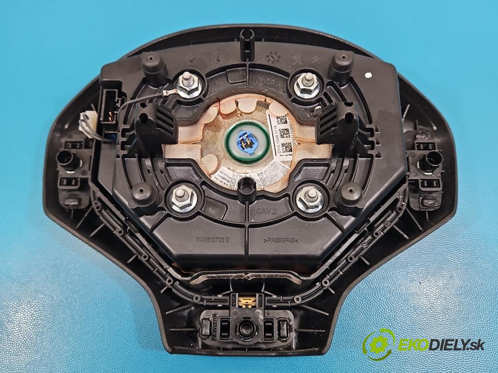 Peugeot 301 1.6 hdi 99 hp manual 73 kW 1560 cm3 4- Polštář: vzduch: Řidič: 96753920ZD (Airbag)