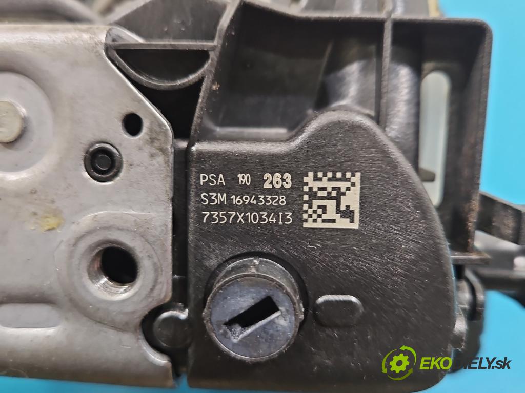 Peugeot 301 1.6 hdi 99 HP manual 73 kW 1560 cm3 4- zámok zadné pravý 7357X1034I3