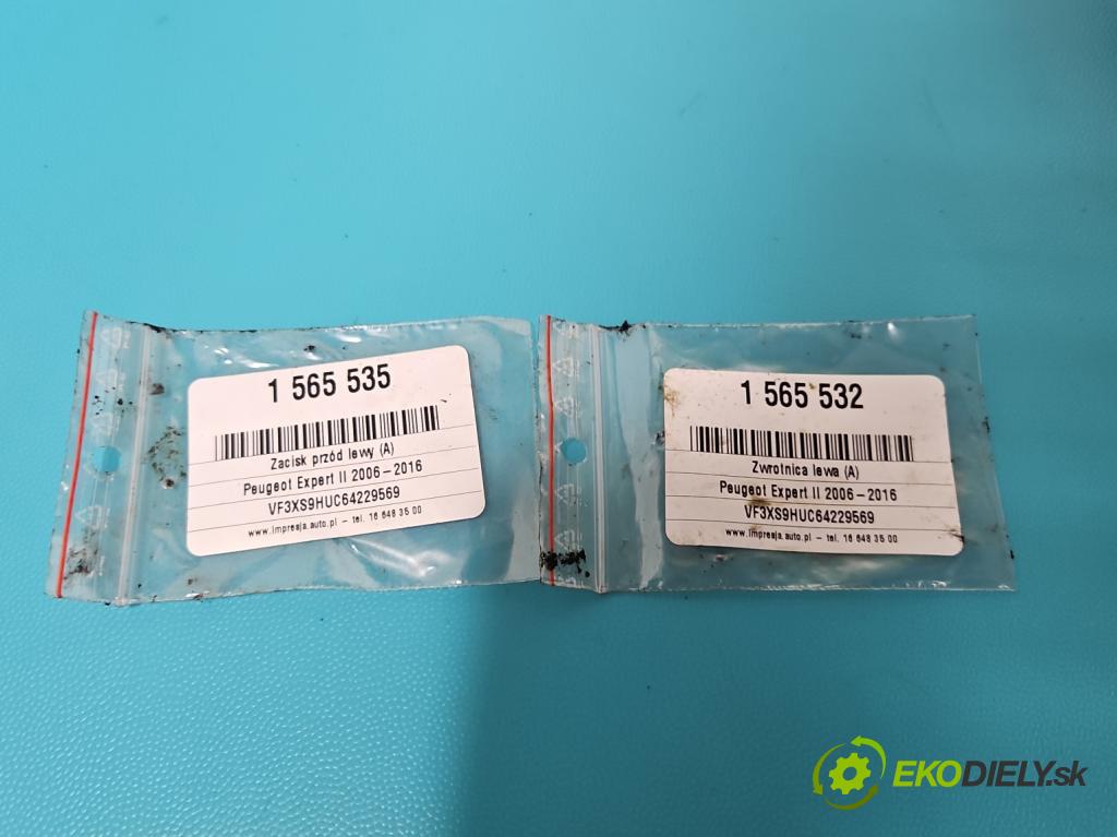 Peugeot Expert II 2006-2016 1.6 hdi 90 HP manual 66 kW 1560 cm3 5- náboj ľavé  (Náboj kolesa)