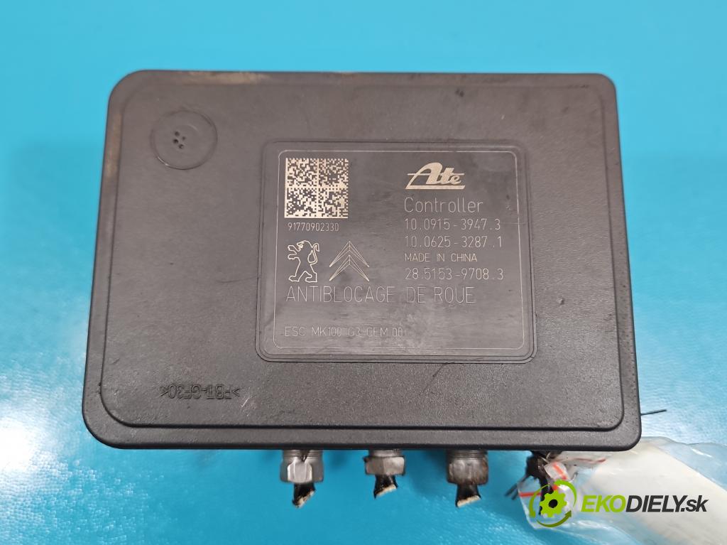 Peugeot 301 1.6 hdi 99 HP manual 73 kW 1560 cm3 4- čerpadlo abs 98717031680 (Pumpa ABS)