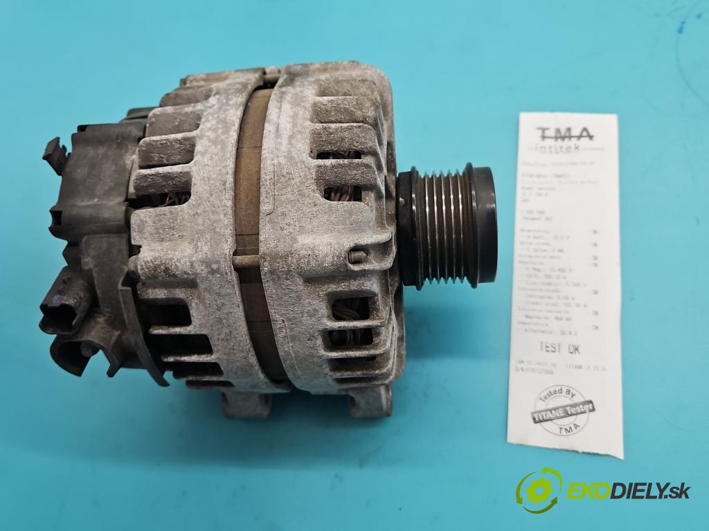 Peugeot 301 1.6 hdi 99 HP manual 73 kW 1560 cm3 4- Alternator 9810525380 (Alternátor)