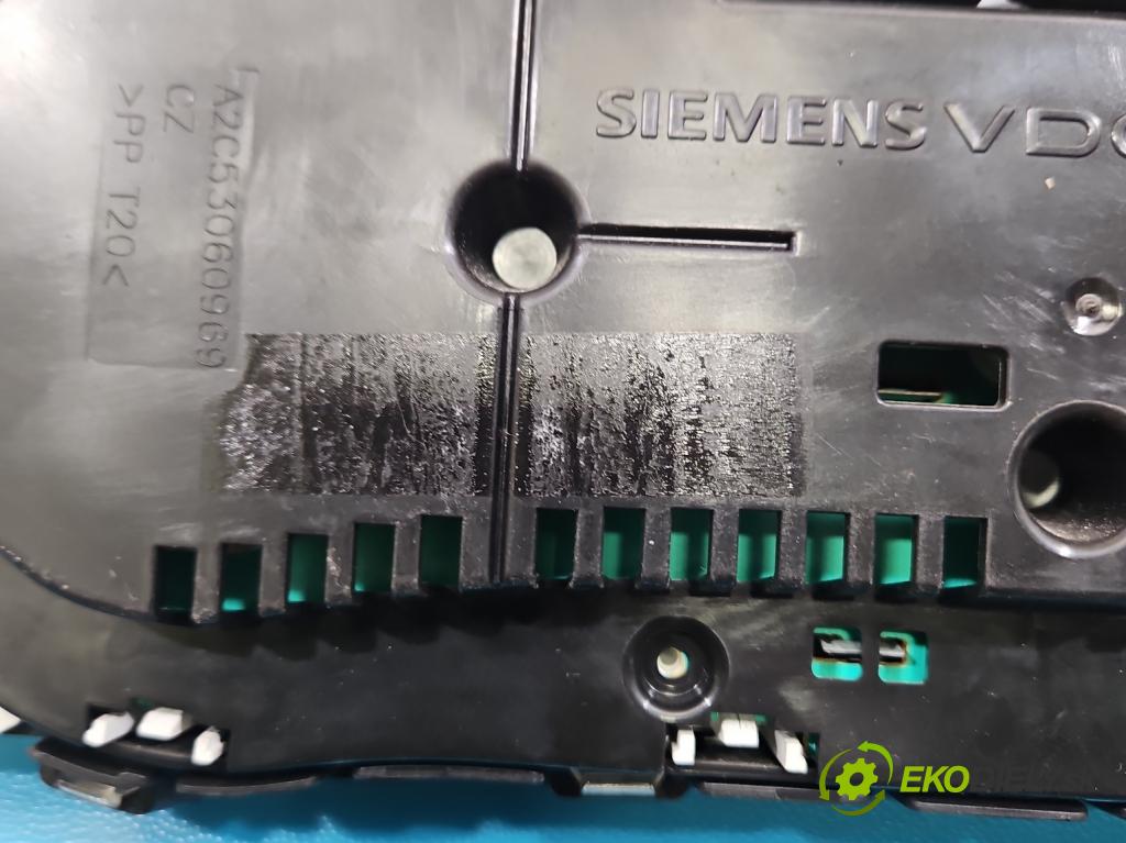 Suzuki Swift Mk6 2005-2010 1.6 16V 125 HP manual 92 kW 1586 cm3 3- prístrojovka/ budíky A2C53060969 (Prístrojová doska)