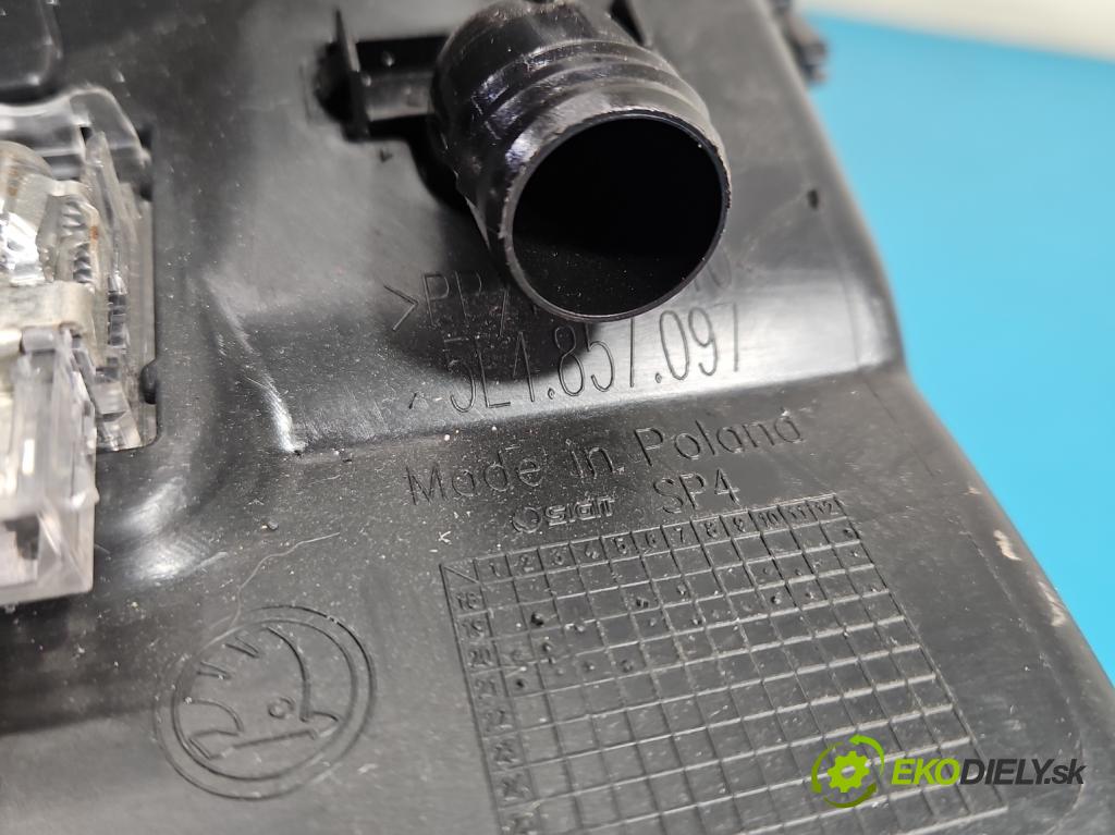 Skoda Octavia IV 2019- 2.0 TDI 116 hp manual 85 kW 1968 cm3 5- kastlík 5E4857103