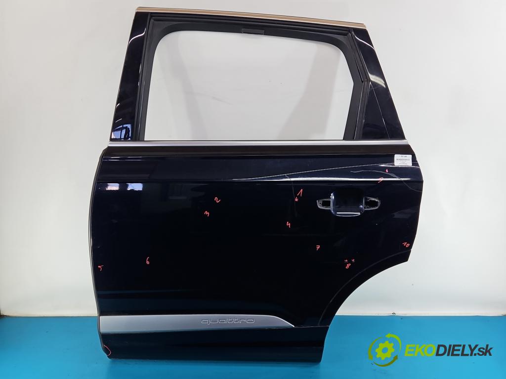 Audi Q7 2015- 3.0 TFSI CRE 333KM: automatic 245 kW 2995 cm3 5- dveře zadní levé  (Klika dveří ostatní)