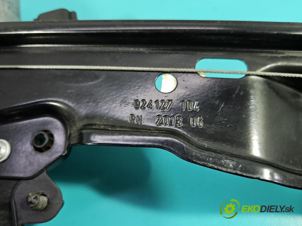 Ford Focus Mk3 2010-2018 1.6 tdci 105 hp manual 77 kW 1560 cm3 5- mechanismus stahování přední pravý BM51-A23200-BD