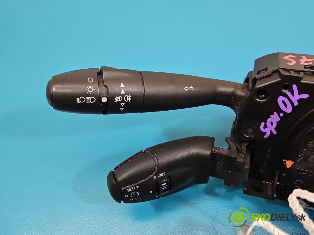 Peugeot 301 1.6 hdi 99 HP manual 73 kW 1560 cm3 4- prepínač komplex: 98042440XT (Prepínacie páčky pod volantom)