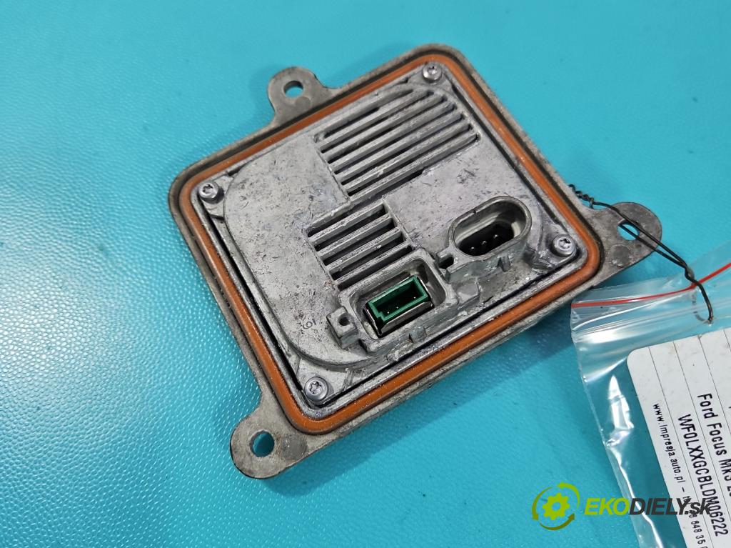 Ford Focus Mk3 2010-2018 1.6 tdci 105 HP manual 77 kW 1560 cm3 5- střídač: xenon A71154400DG (Riadiaca jednotka xenónu)