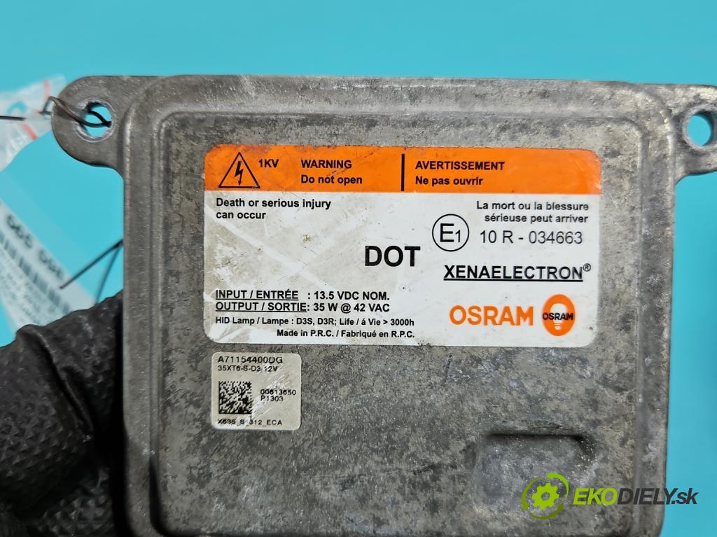 Ford Focus Mk3 2010-2018 1.6 tdci 105 hp manual 77 kW 1560 cm3 5- měnič xenon A71154400DG (Řídící jednotka xenonu)