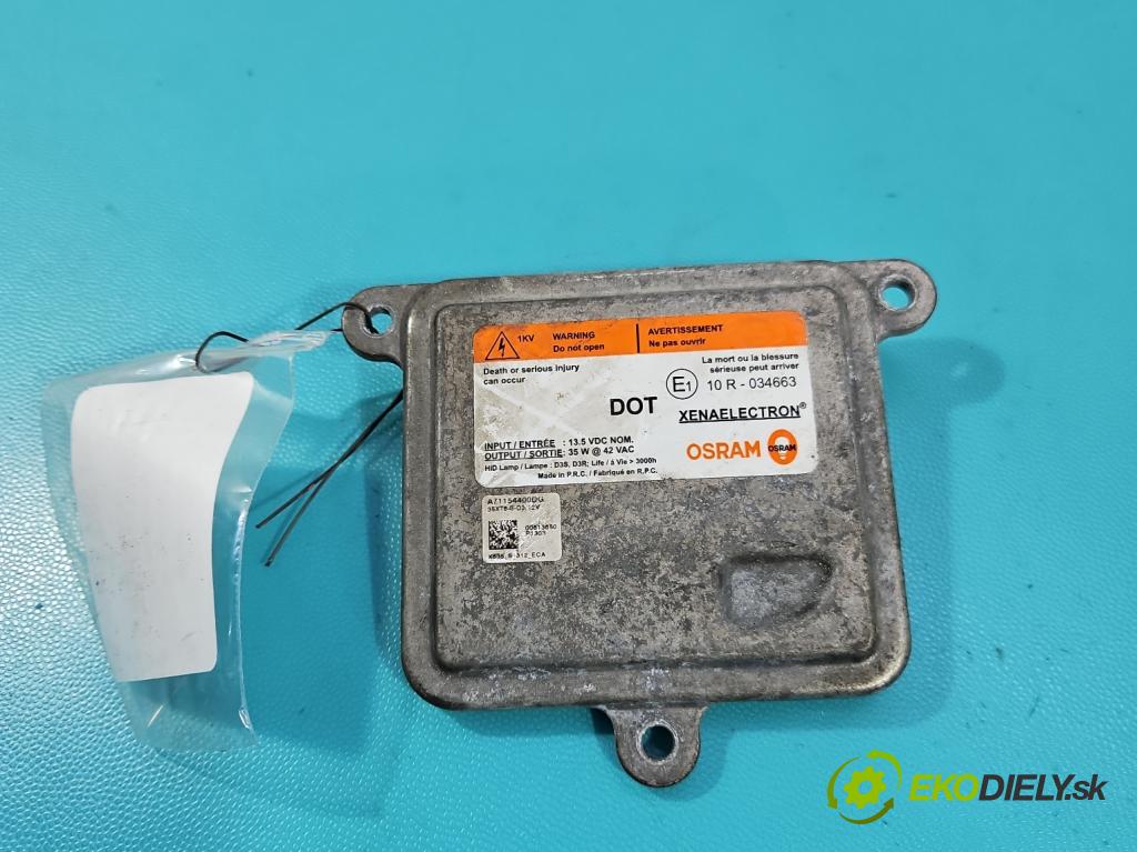 Ford Focus Mk3 2010-2018 1.6 tdci 105 hp manual 77 kW 1560 cm3 5- měnič xenon A71154400DG (Řídící jednotka xenonu)