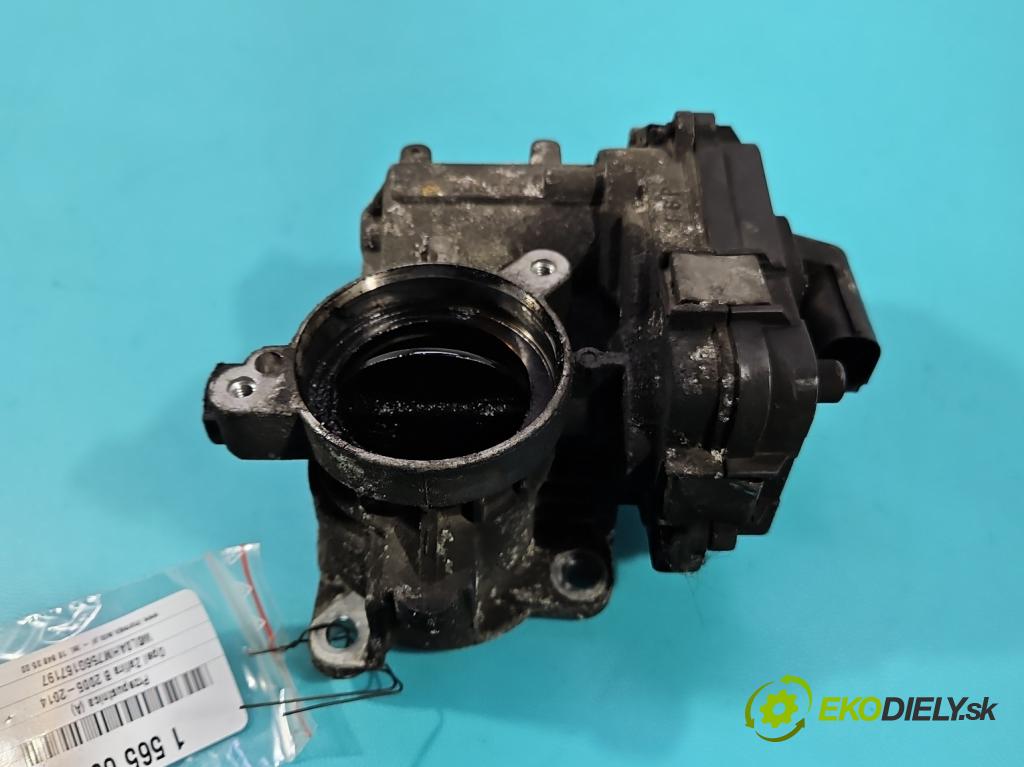 Opel Zafira B 2005-2014 1.9 cdti 120 hp manual 88 kW 1910 cm3 5- škrticí klapka 48CPD1 (Škrticí klapka)