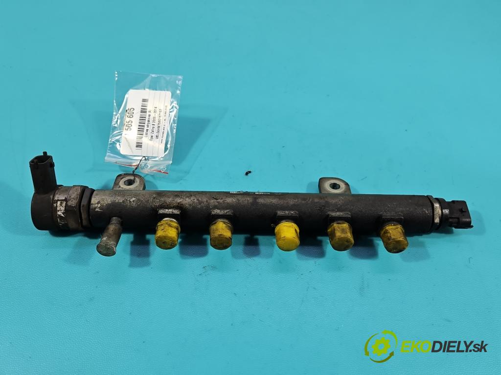 Opel Zafira B 2005-2014 1.9 cdti 120 hp manual 88 kW 1910 cm3 5- lišta vstřikovací 0445214056 (Vstřikovací lišta)