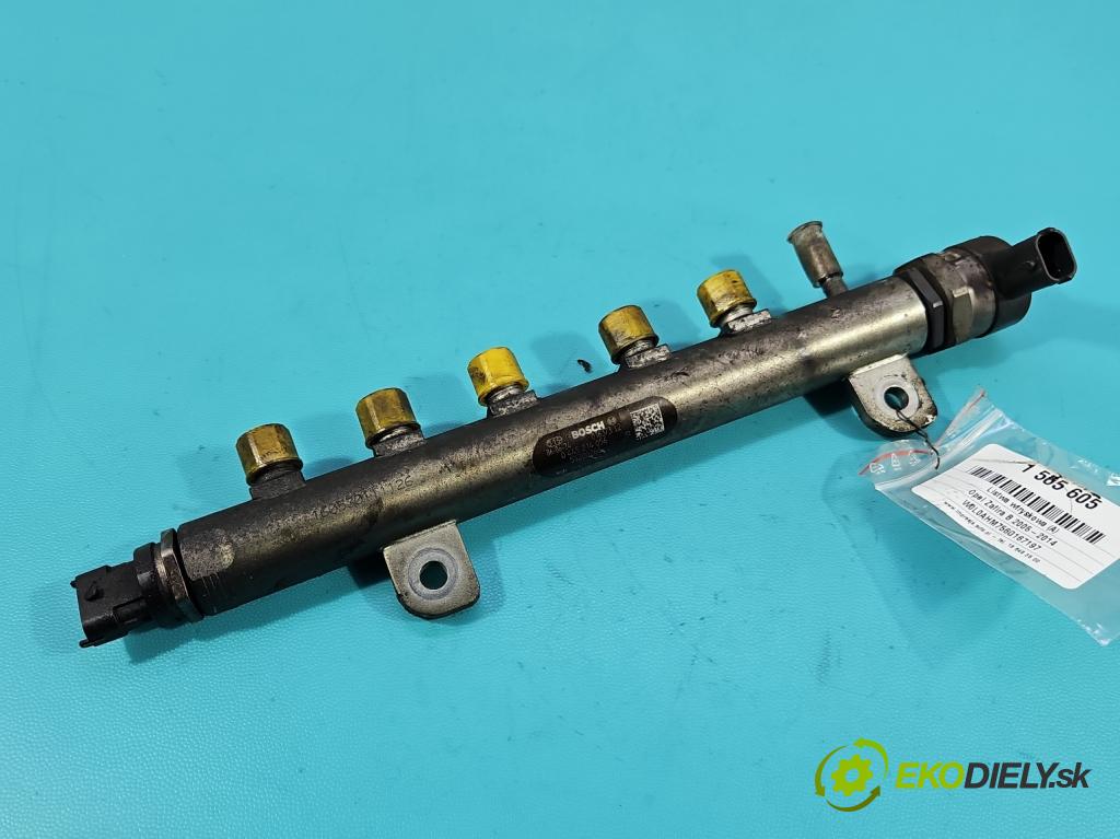 Opel Zafira B 2005-2014 1.9 cdti 120 hp manual 88 kW 1910 cm3 5- lišta vstřikovací 0445214056 (Vstřikovací lišta)