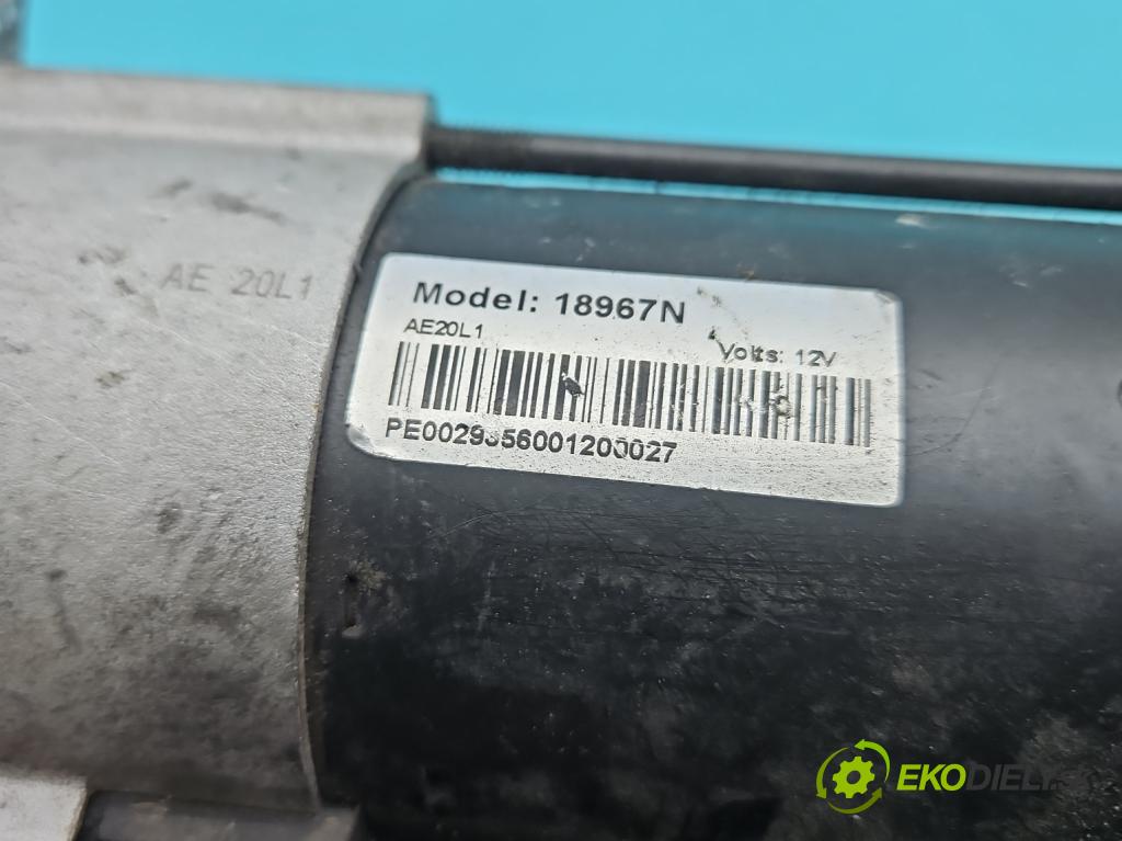 Peugeot 307 2.0 hdi 90 hp manual 66 kW 1997 cm3 5- startér:  (Startér)