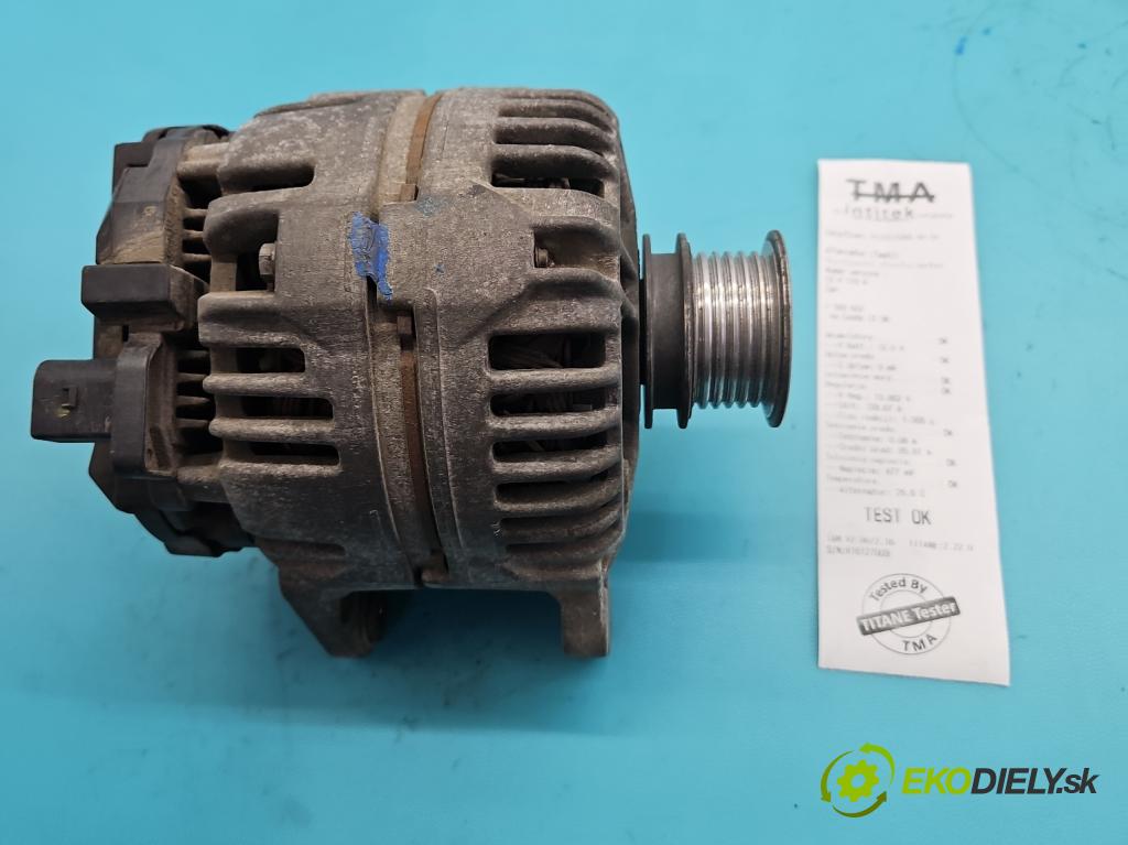 Vw Caddy II 9K 1996-2004 1.9 sdi 64 HP manual 47 kW 1896 cm3 5- Alternator 036903024J (Alternátor)
