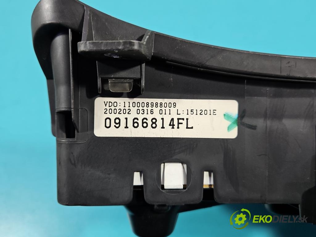 Opel Corsa C 2000-2006 1.0 12V 58 HP manual 43 kW 973 cm3 5- riadiaca jednotka motora 24443795