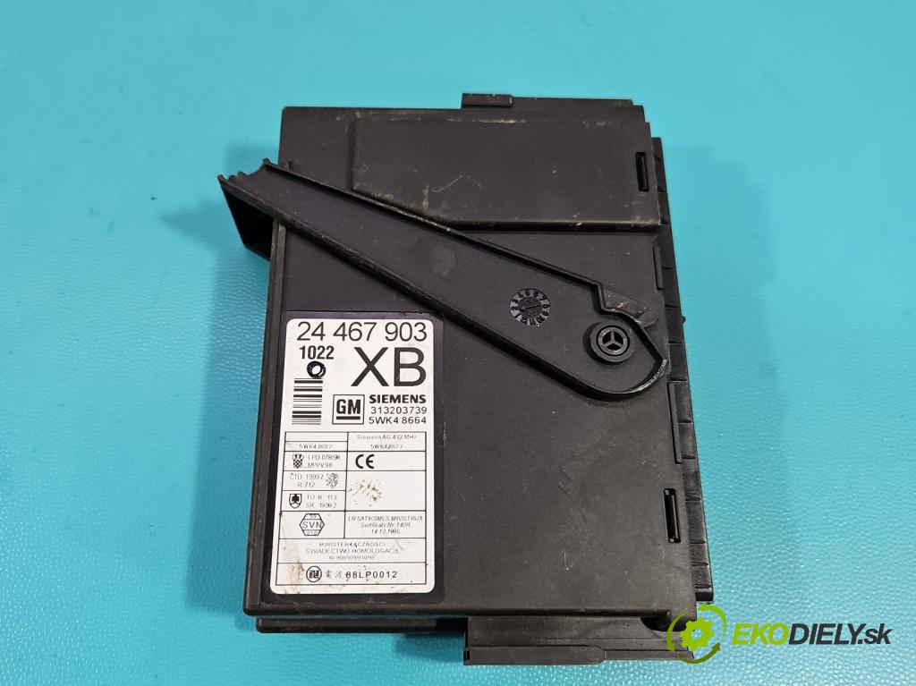 Opel Corsa C 2000-2006 1.0 12V 58 HP manual 43 kW 973 cm3 5- riadiaca jednotka motora 24443795