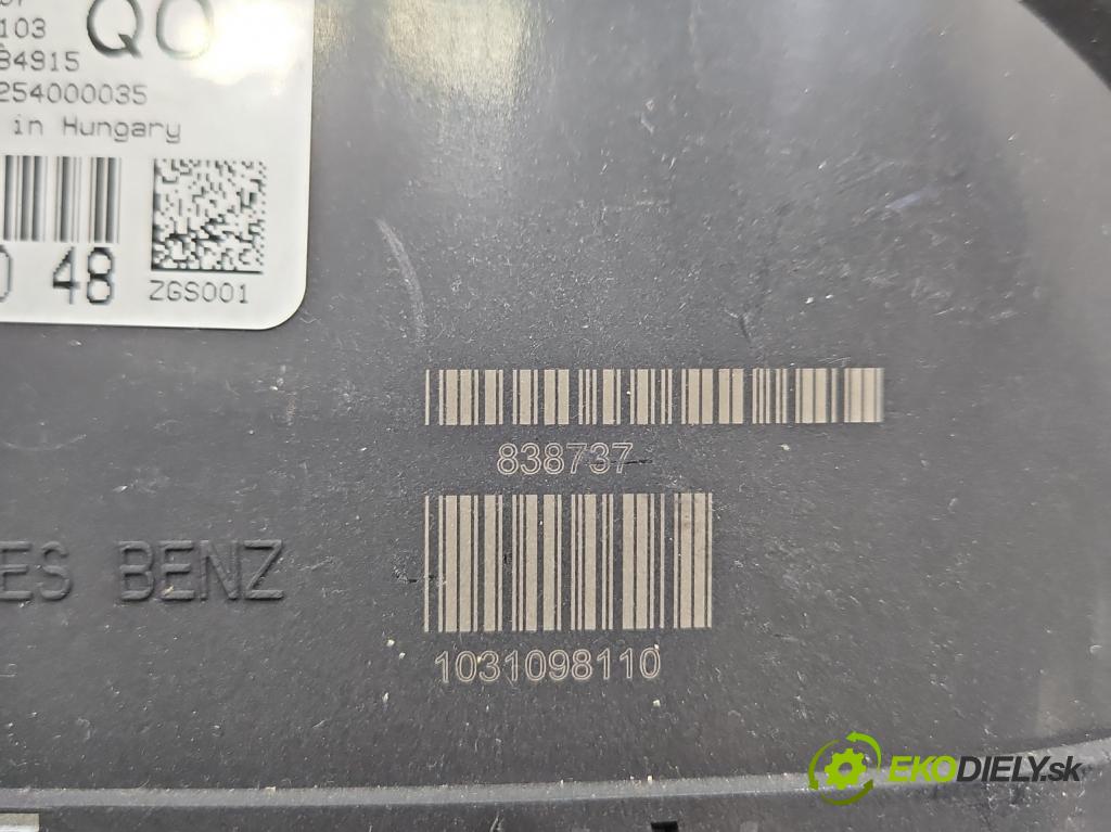 Mercedes B W245 2005-2011 2.0 cdi 140 HP automatic 103 kW 1992 cm3 5- prístrojovka/ budíky A1695401048 (Prístrojová doska)