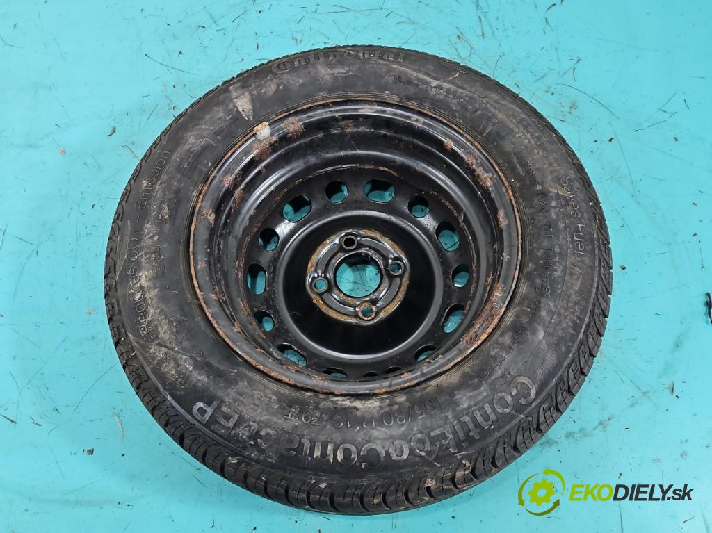 Opel Corsa C 2000-2006 1.0 12V 58 hp manual 43 kW 973 cm3 5- kolo náhradní 13"