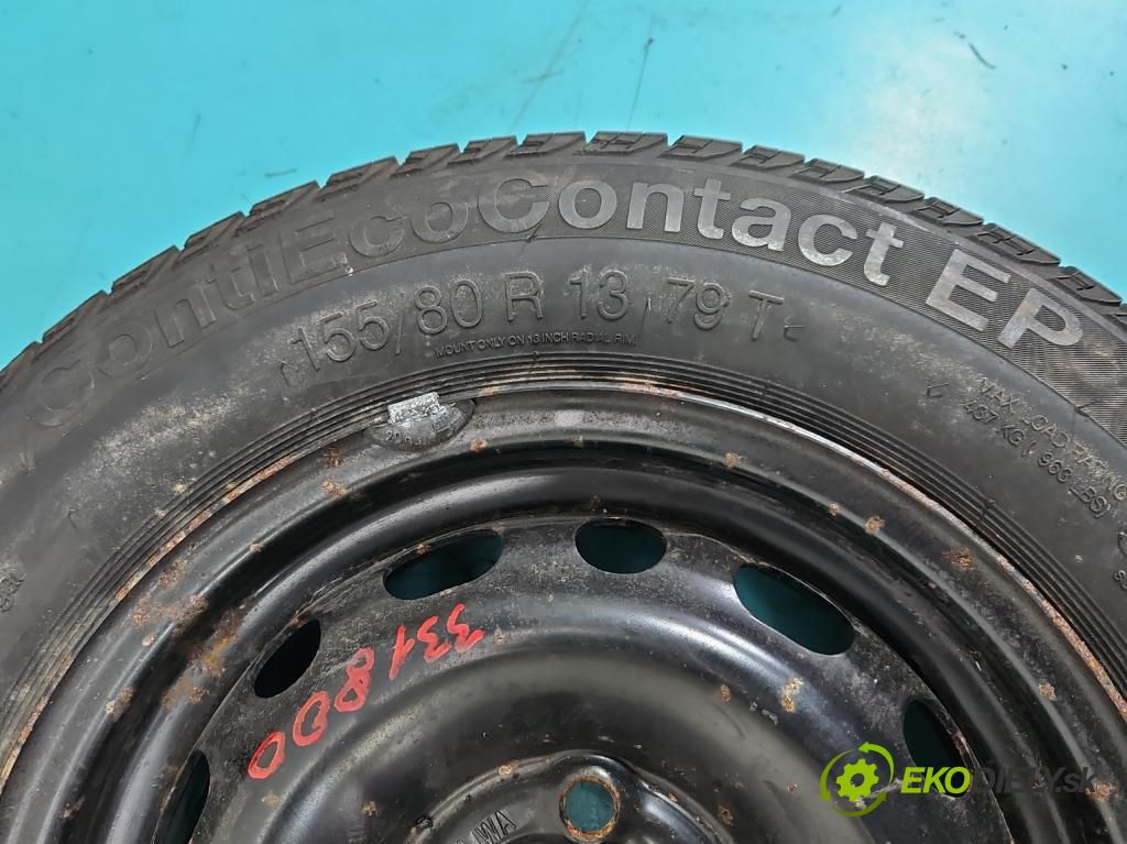 Opel Corsa C 2000-2006 1.0 12V 58 hp manual 43 kW 973 cm3 5- kolo náhradní 13"