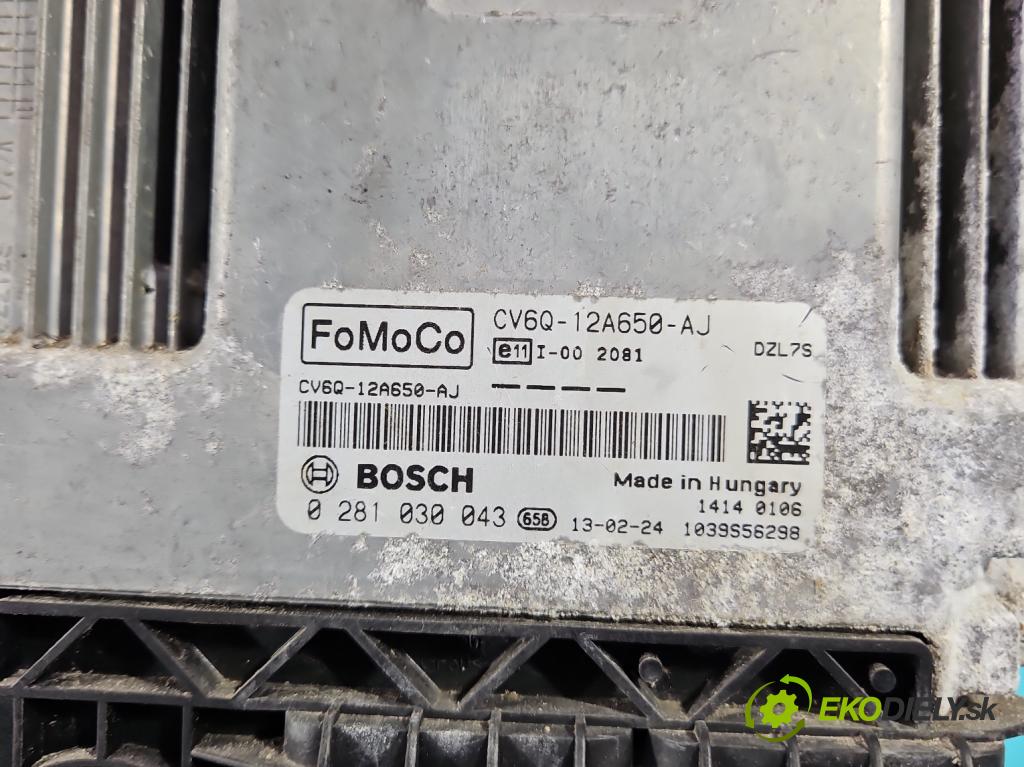Ford Focus Mk3 2010-2018 1.6 tdci 105 HP manual 77 kW 1560 cm3 5- riadiaca jednotka motora CV6Q-12A650-AJ