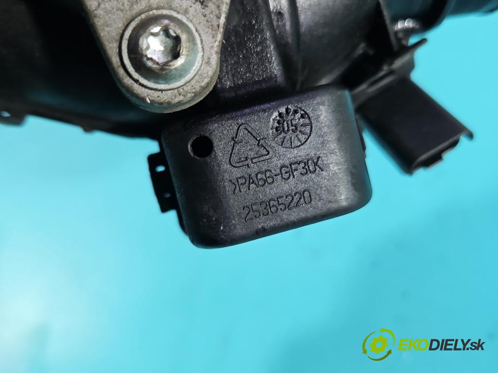 Peugeot 307 1.6 hdi 90 HP manual 66.2 kW 1560 cm3 5- klapka 9658793980 (Škrtiaca klapka)