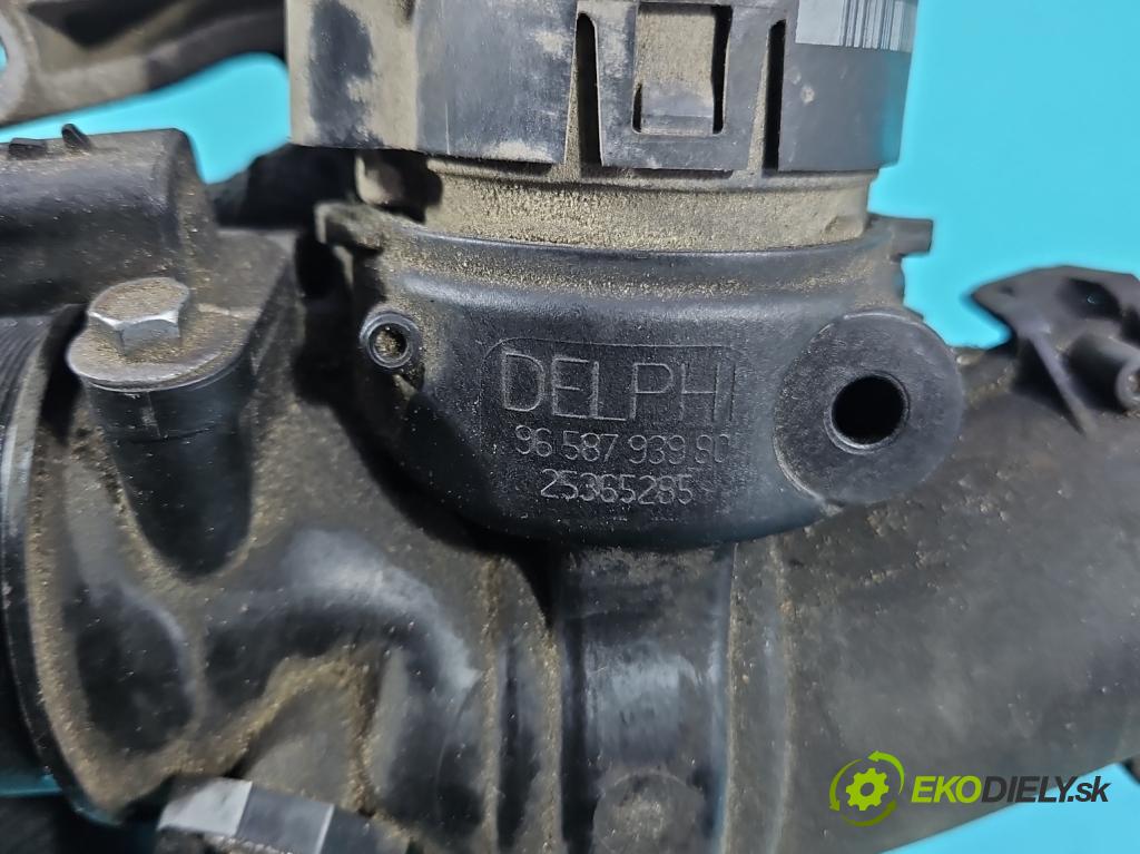 Peugeot 307 1.6 hdi 90 HP manual 66.2 kW 1560 cm3 5- klapka 9658793980 (Škrtiaca klapka)