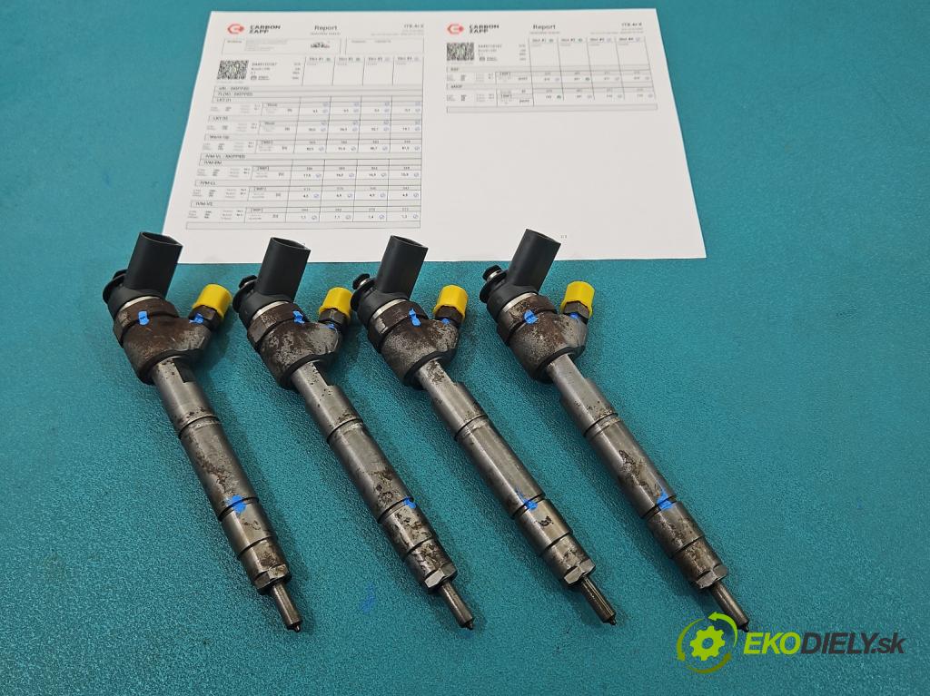 Mercedes A W169 2004-2012 2.0 CDI 82 hp manual 60 kW 1999 cm3 5- vstřikovač komplet 0445110167