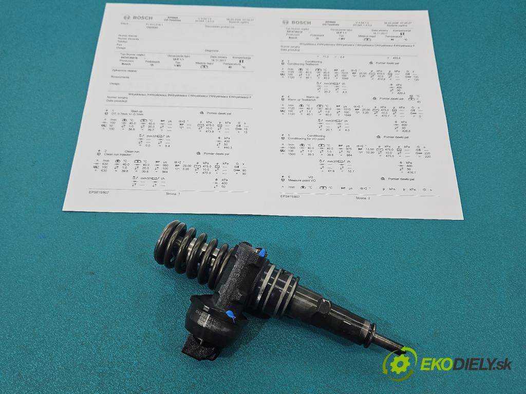 Vw Passat B5 1995-2005 1.9 tdi 131 HP automatic 96 kW 1896 cm3 5- vstrekovacie čerpadlo 0414720216 (Vstrekovač paliva)