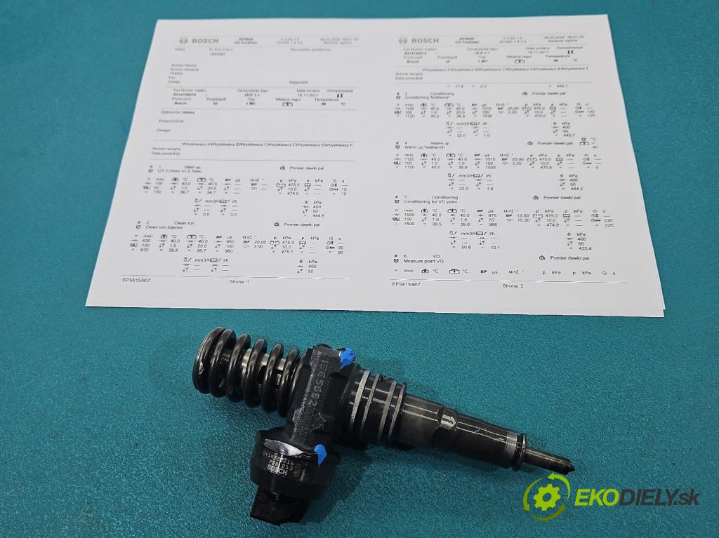 Vw Passat B5 1995-2005 1.9 tdi 131 HP automatic 96 kW 1896 cm3 5- vstrekovacie čerpadlo 0414720216 (Vstrekovač paliva)