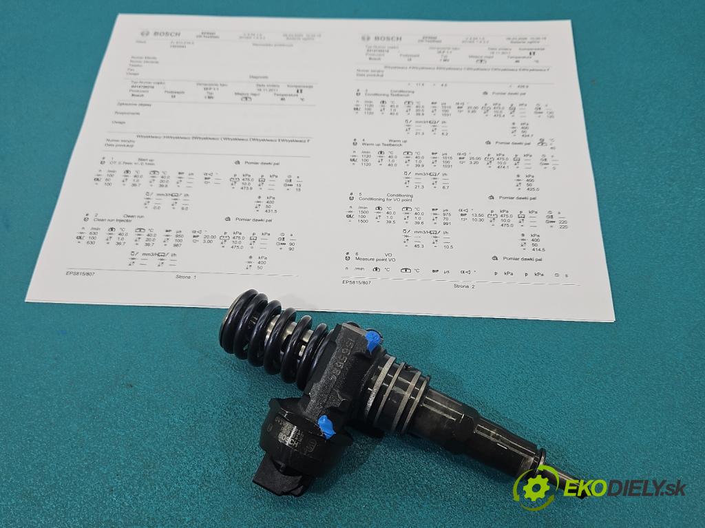 Vw Passat B5 1995-2005 1.9 tdi 131 HP manual 96 kW 1896 cm3 5- vstrekovacie čerpadlo 0414720216 (Vstrekovač paliva)