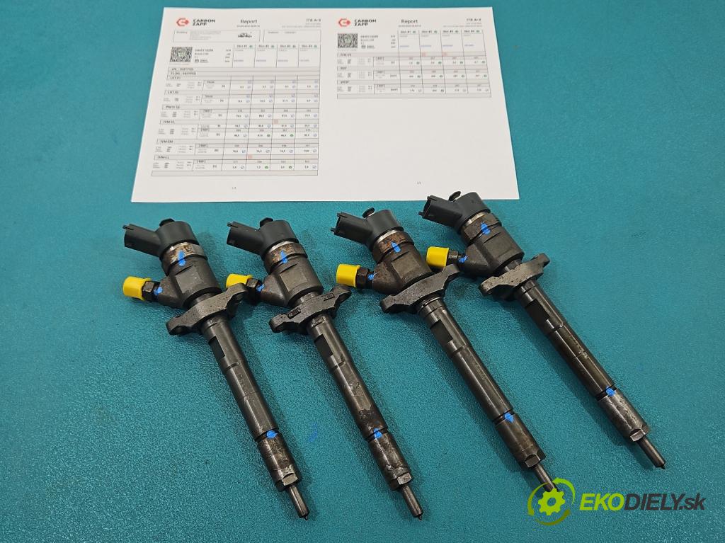 Volvo C30 1.6 hdi 109 hp manual 80 kW 1560 cm3 3- vstřikovač komplet 0445110259