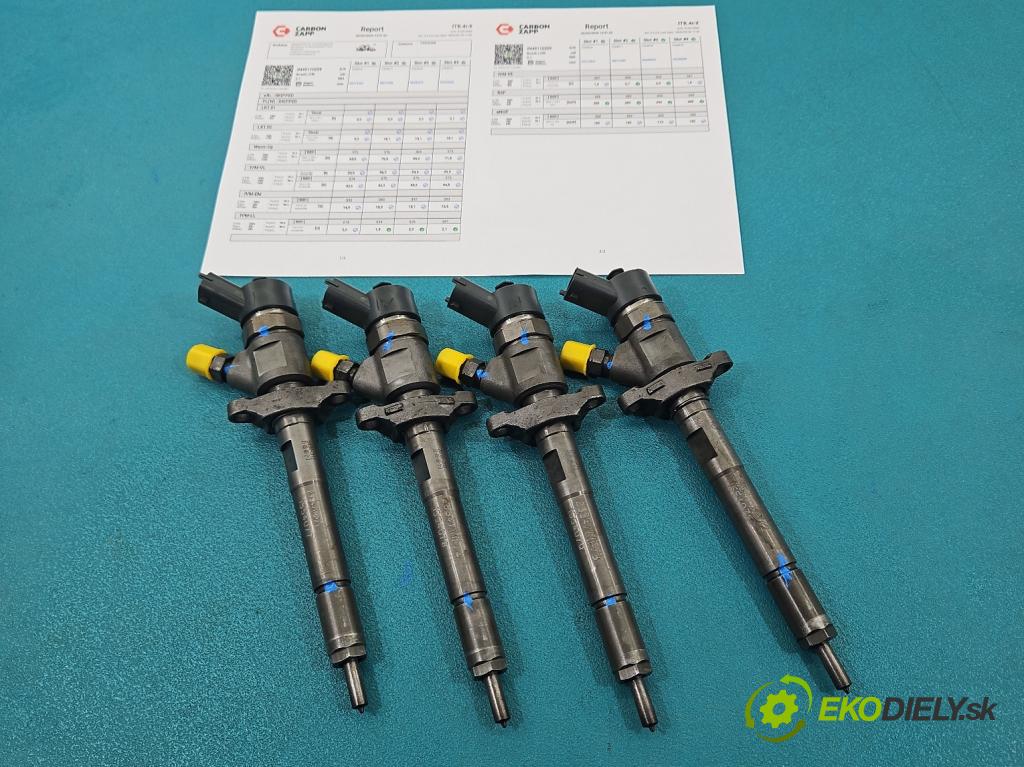 Peugeot 307 1.6 hdi 90 hp manual 66.2 kW 1560 cm3 5- vstřikovač komplet 0445110239