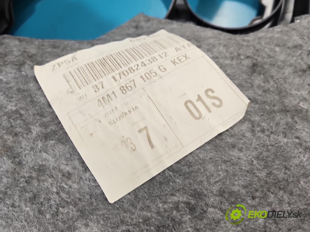 Audi Q7 2015- 3.0 TFSI 333KM: automatic 245 kW 2995 cm3 5- Tapacír: dveře přední levé 4M1867105G