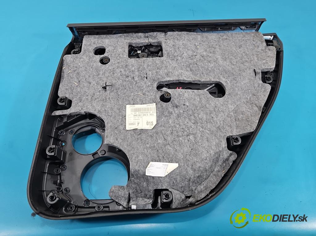 Audi Q7 2015- 3.0 TFSI 333KM: automatic 245 kW 2995 cm3 5- Tapacír: dveře zadní levé 4M0867305G